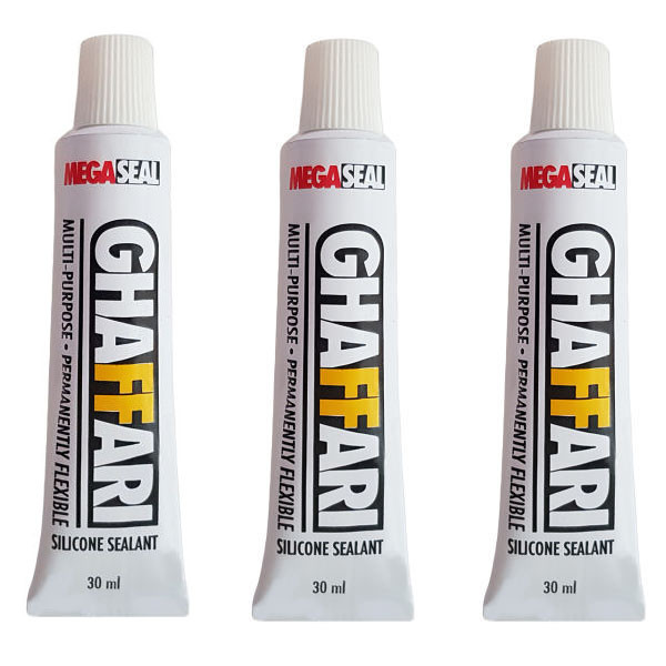 تصویر چسب درزگیر بیرنگ غفاری مدل مگاسیل - 30 میلی لیتر بسته 3 عددی 